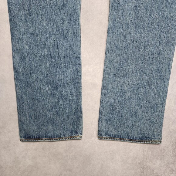 Levis 501 Jeans Mens 38x32 Straight Leg Button Fly Classic‎ Vintage Denim Pants - Picture 10 of 16